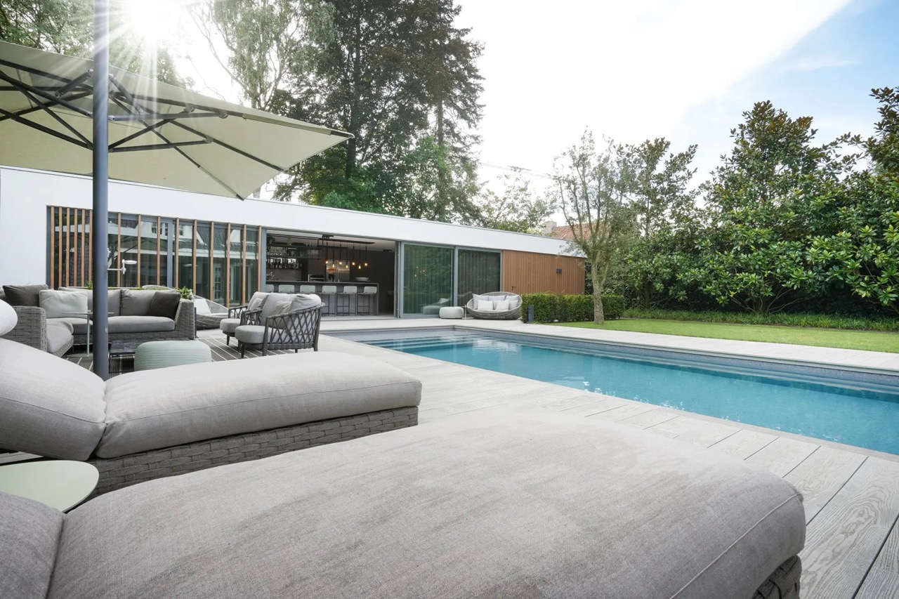 PoolX zwembad kleur licht grijs